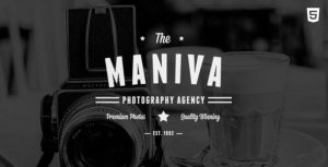Photography Agency - Maniva HTML Template