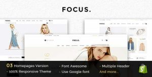 Focus - Responsive Shopify Theme