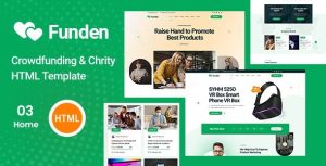 Funden - Crowdfunding & Charity HTML5 Template