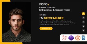 Fofo - Laravel Formfolio for Freelancer & Agencies Theme