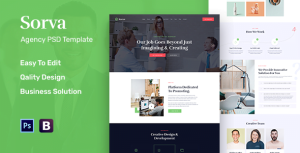 Sorva - Agency Landing Page HTML5 Template