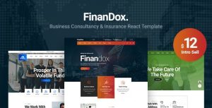 Finandox - ReactJS Business Consulting Template