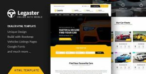 Legaster - Automotive HTML Template