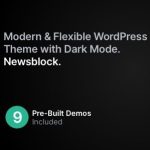 Newsblock - News & Magazine WordPress Theme with Dark Mode Nulled