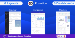 Equation - Responsive Admin Dashboard Template