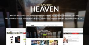 Heaven - Multi Purpose Site Template