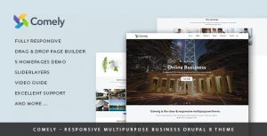 Comely - Responsive Multipurpose Business Drupal Theme