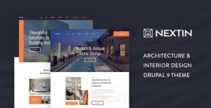 Nextin - Architecture & Interior Design Drupal 9 Theme