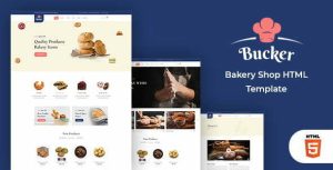 Bucker – Bakery Shop HTML Template