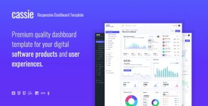 Cassie - Responsive Dashboard and Admin HTML5 Template