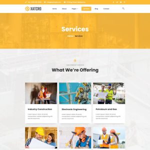 Pabrica - Engineering & Industrial Service Elementor Template Kit