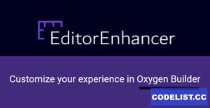 Editor Enhancer For Oxygen Builder