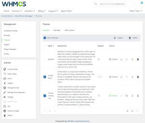 WordPress Manager For WHMCS Untouched