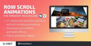 Row Scroll Animations for WPBakery Page Builder