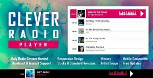 CLEVER - HTML5 Radio Player With History WordPress Plugin