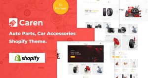 Caren - Auto Parts, Car Accessories Shopify Theme