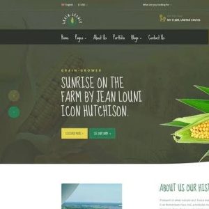 Grain Grower - Agriculture Farm & Farmers Elementor Template Kit