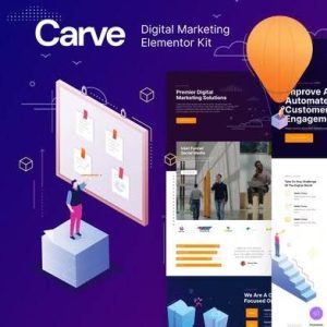 Carve — Digital Marketing Elementor Template Kit