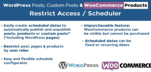 WordPress Posts & WooCommerce Products Scheduler