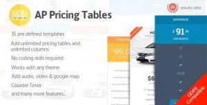 WP Pricing Table Builder - Responsive Pricing Plans Plugin for WordPress