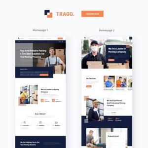 Trago | Moving Company Elementor Template Kit
