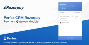 Razorpay Payment Gateway for Perfex CRM v1.0.c