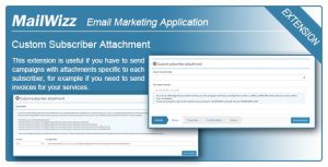 MailWizz EMA - Custom Subscriber Attachment