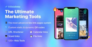 66biolinks - Bio Links, URL Shortener, QR Codes & Web Tools