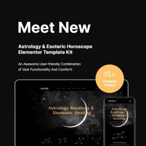 Mystik | Astrology & Esoteric Horoscope Elementor Template Kit