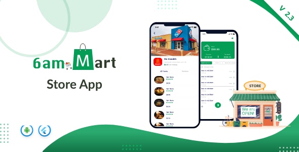 6amMart - Store App