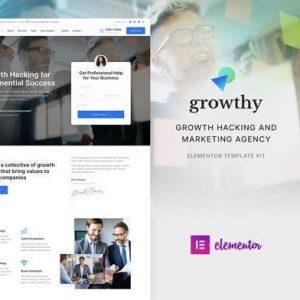 Growthy – Growth Hacking & Marketing Agency Elementor Template Kit