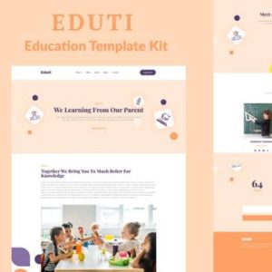 Eduti - Education Elementor Template Kit