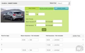 Vik Rent Car - car rental and sale Joomla component