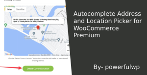 Autocomplete Address and Location Picker for WooCommerce by Powerfulwp
