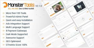 MonsterTools: The All-in-One SEO & Web Toolkit, like a Swiss Army