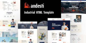 Andesti – Industrial HTML Template