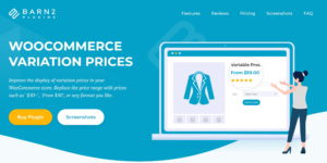 Barn2 Media Woocommerce Variation Prices