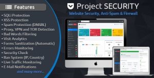Project SECURITY - Website Security, Anti-Spam & Firewall