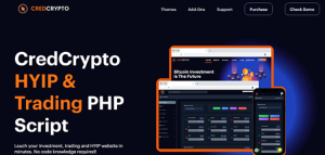 CredCrypto - HYIP and Trading PHP Script