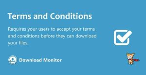 Download Monitor Terms & Conditions Extension