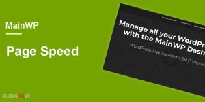 MainWP Page Speed Extension
