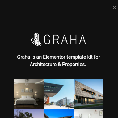 Graha - Real Estate Elementor Template Kit