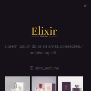 Elixir - Perfume Maker Elementor Template Kit