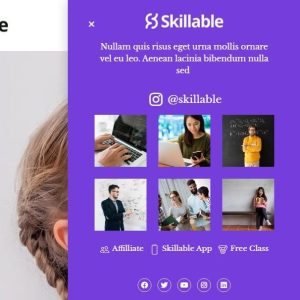 Skillable - Education and Learn Elementor Template Kit