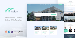 Lalan - Real Estate & Property Listing HTML Template