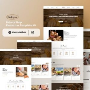 Bakery.co - Bakery Shop Elementor Template Kit