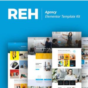Reh - Agency Elementor Template Kit