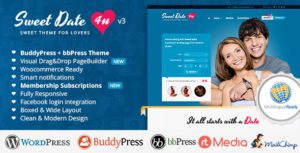 Sweet Date - Dating WordPress Theme