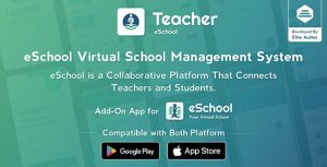 Teacher Flutter App - eSchool Virtual School Management System
