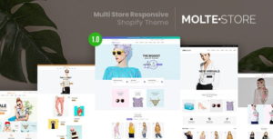 MolteStore – Multi Store Responsive Shopify Theme